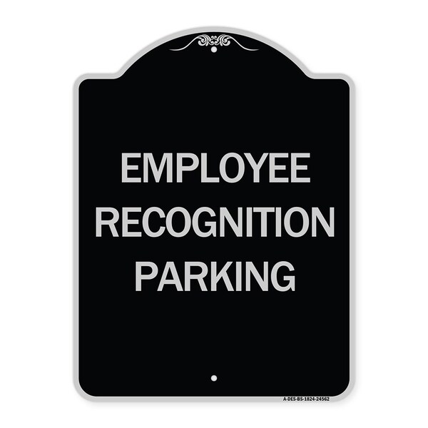 Employee Recognition Parking Heavy-Gauge Aluminum Architectural Sign, 24" x 18", BS-1824-24562